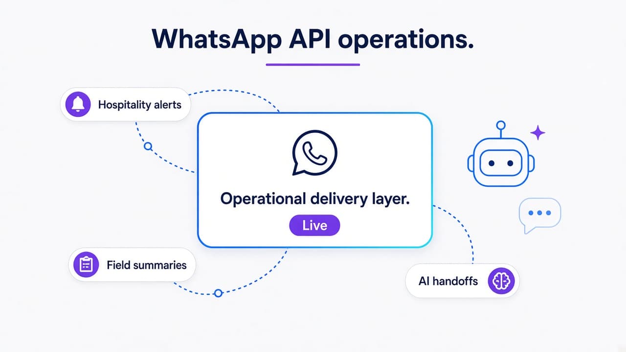WhatsApp API business operations guide cover