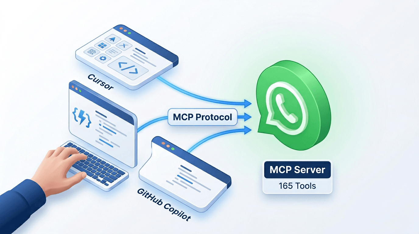 Connect WhatsApp MCP to Cursor VS Code and GitHub Copilot with whapi-mcp in 10 minutes